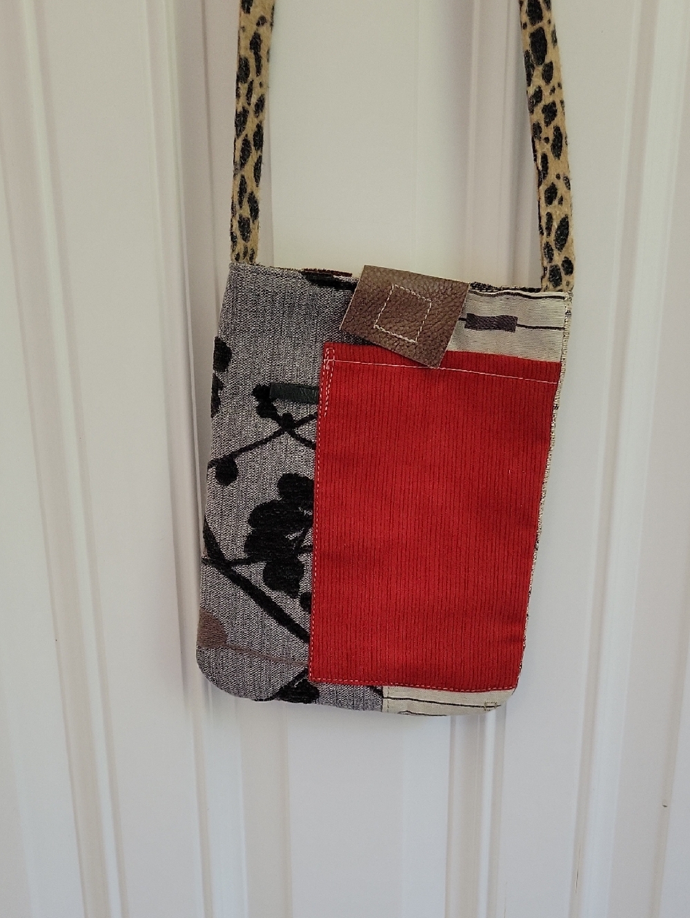 Handmade Crossbody Purse - Bag From Local Farmer's Market